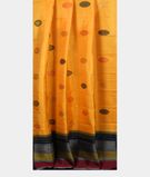 Yellow Handwoven Kanjivaram Silk Dupatta T2063412