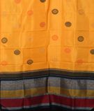 Yellow Handwoven Kanjivaram Silk Dupatta T2063413
