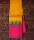 Yellow Handwoven Kanjivaram Silk Saree T3181441