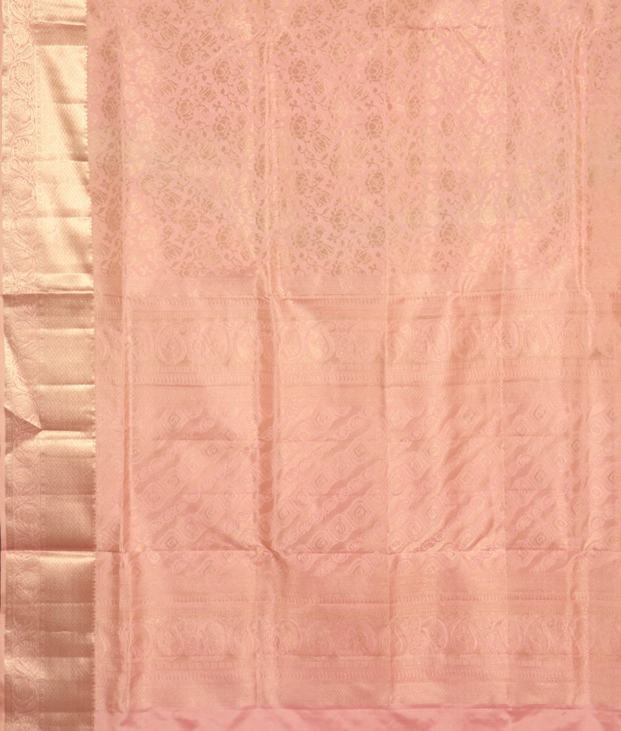 Baby Pink Soft Silk Saree T3305154