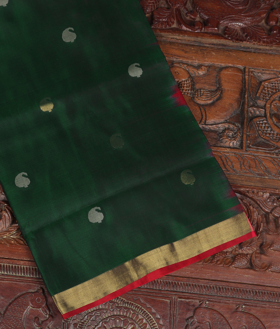 Green Uppada Silk Saree T332258-image