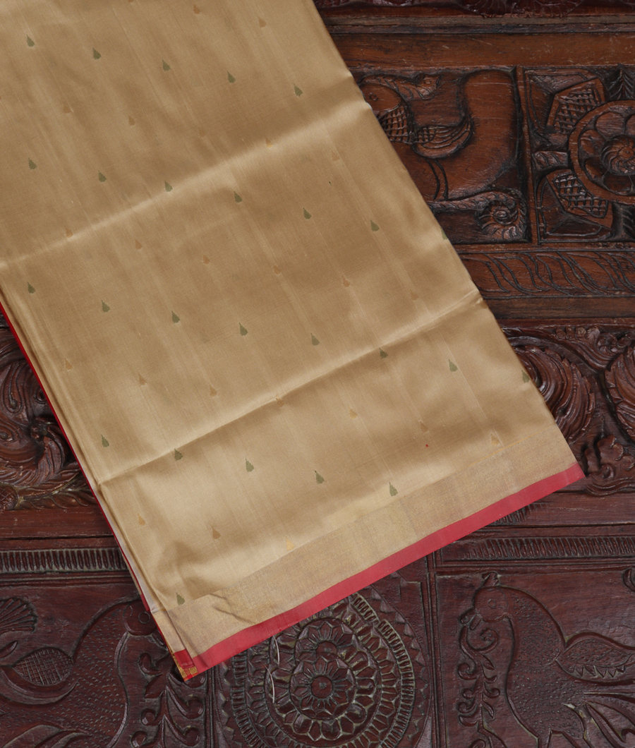 Beige Uppada Silk Saree T296312-image