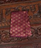 Purple Handwoven Kanjivaram Silk Blouse T300401