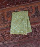 Green Handwoven Kanjivaram Silk Blouse T451