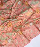 Pink Tussar Embroidery Saree T334237 2