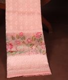 Pink Kora Organza Embroidery Saree T3348781