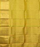Yellow Handwoven Kanjivaram Silk Dupatta T3064203