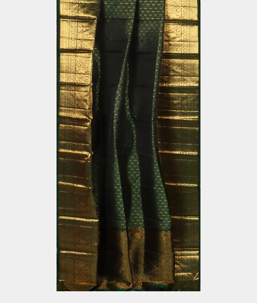 Green Handwoven Kanjivaram Silk Dupatta T2955882
