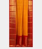 Yellow Handwoven Kanjivaram Silk Dupatta T2353192
