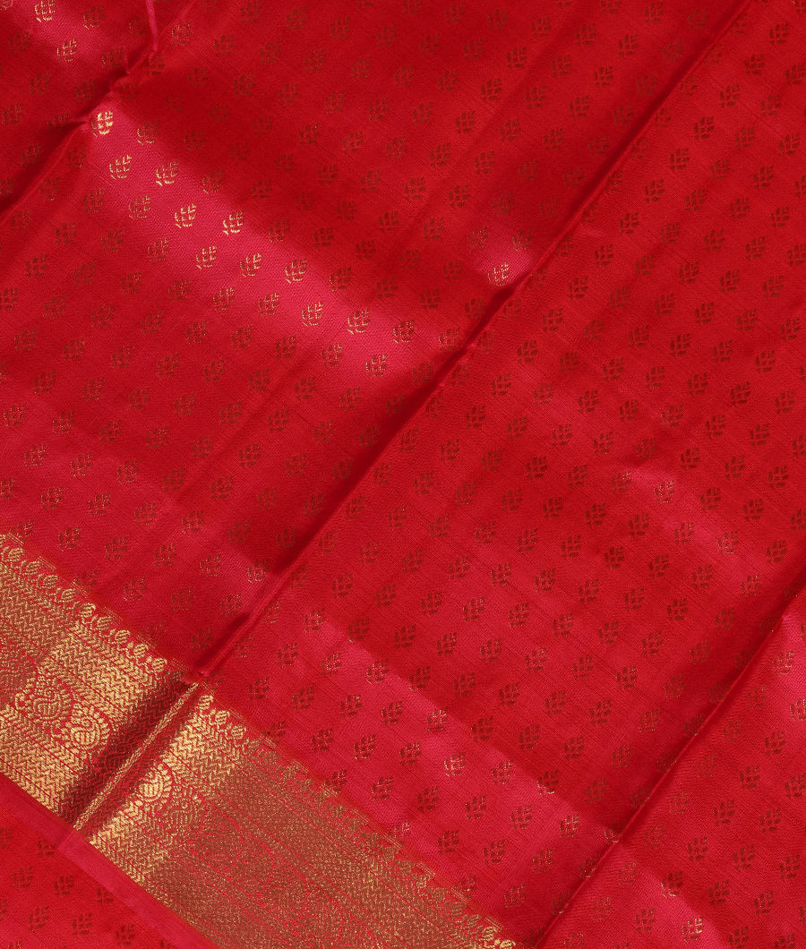 Pink Handwoven Kanjivaram Silk Dupatta T278598-image