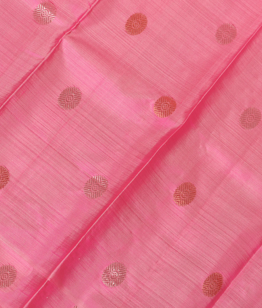 Pink Handwoven Kanjivaram Silk Dupatta T306408-image