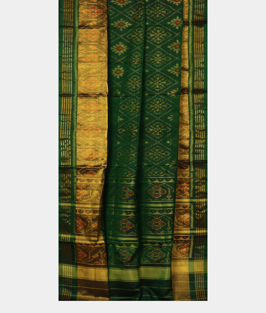 Green Patola Silk Saree T3154642