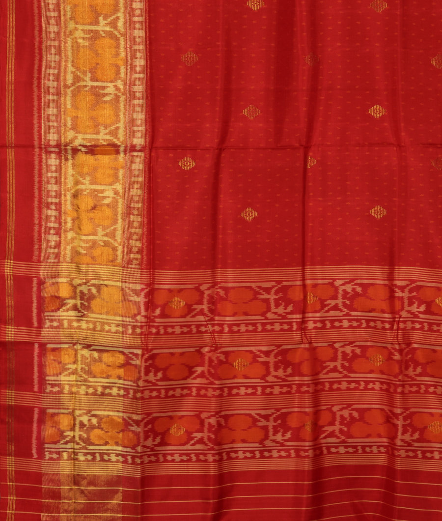 Red Patola Silk Saree LA148724