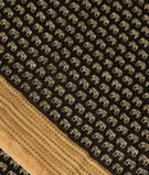Black Soft Printed Cotton Saree T3351751