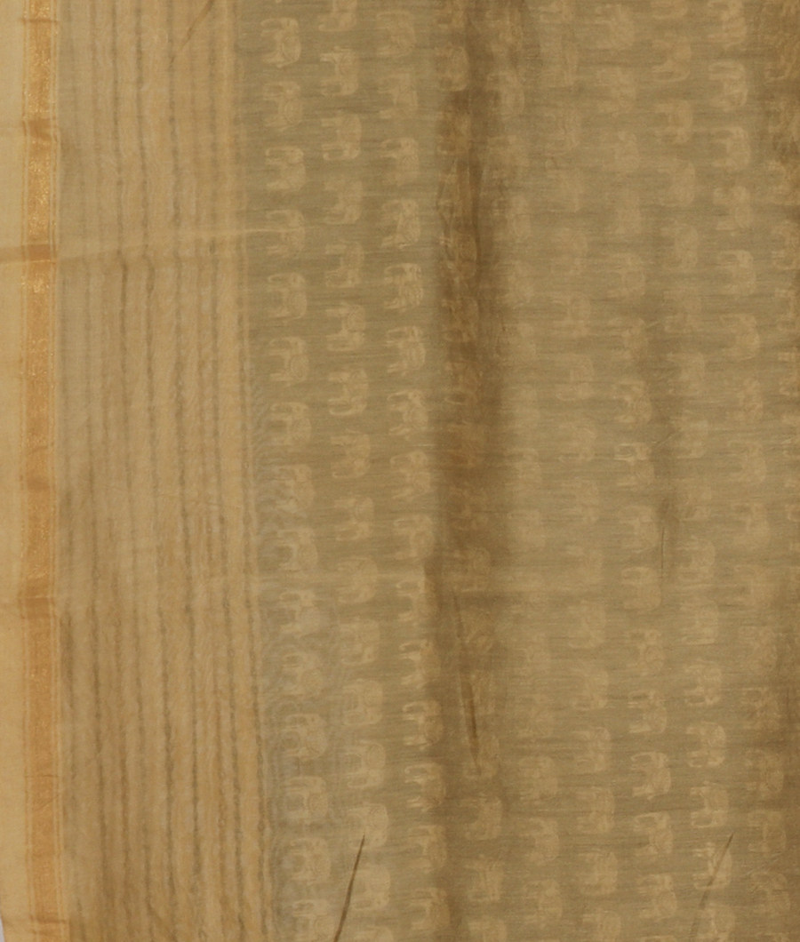 Black Soft Printed Cotton Saree T3351753