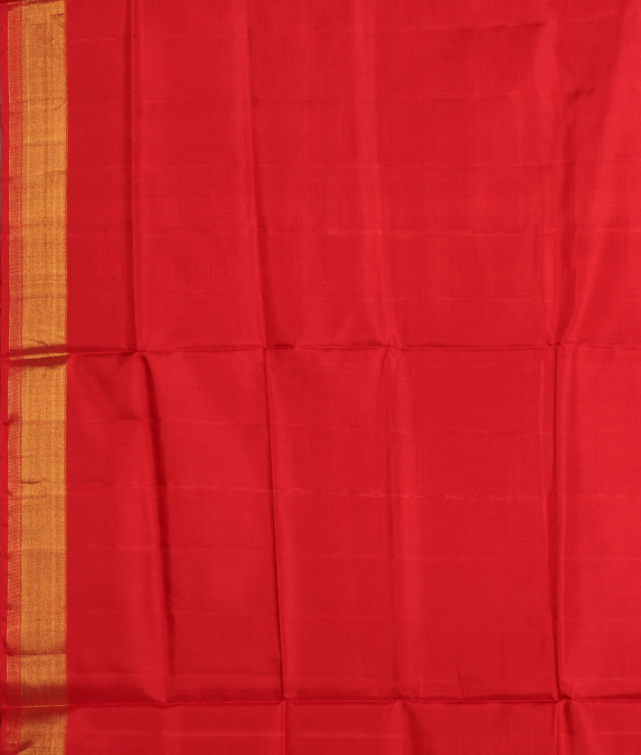 Orange Patola Silk Saree T3154503