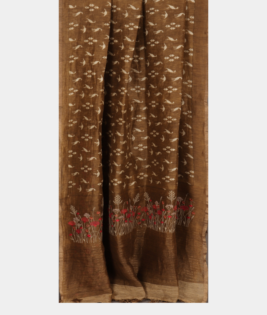 brown-linen-printed-saree-t330194-t330194-b