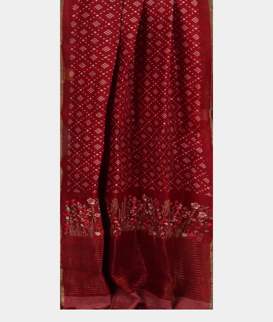 maroon-linen-printed-saree-t330233-t330233-b