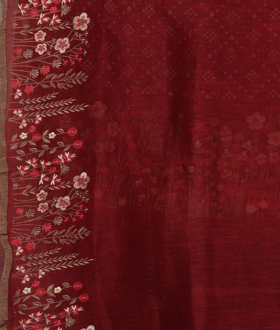 maroon-linen-printed-saree-t330233-t330233-c