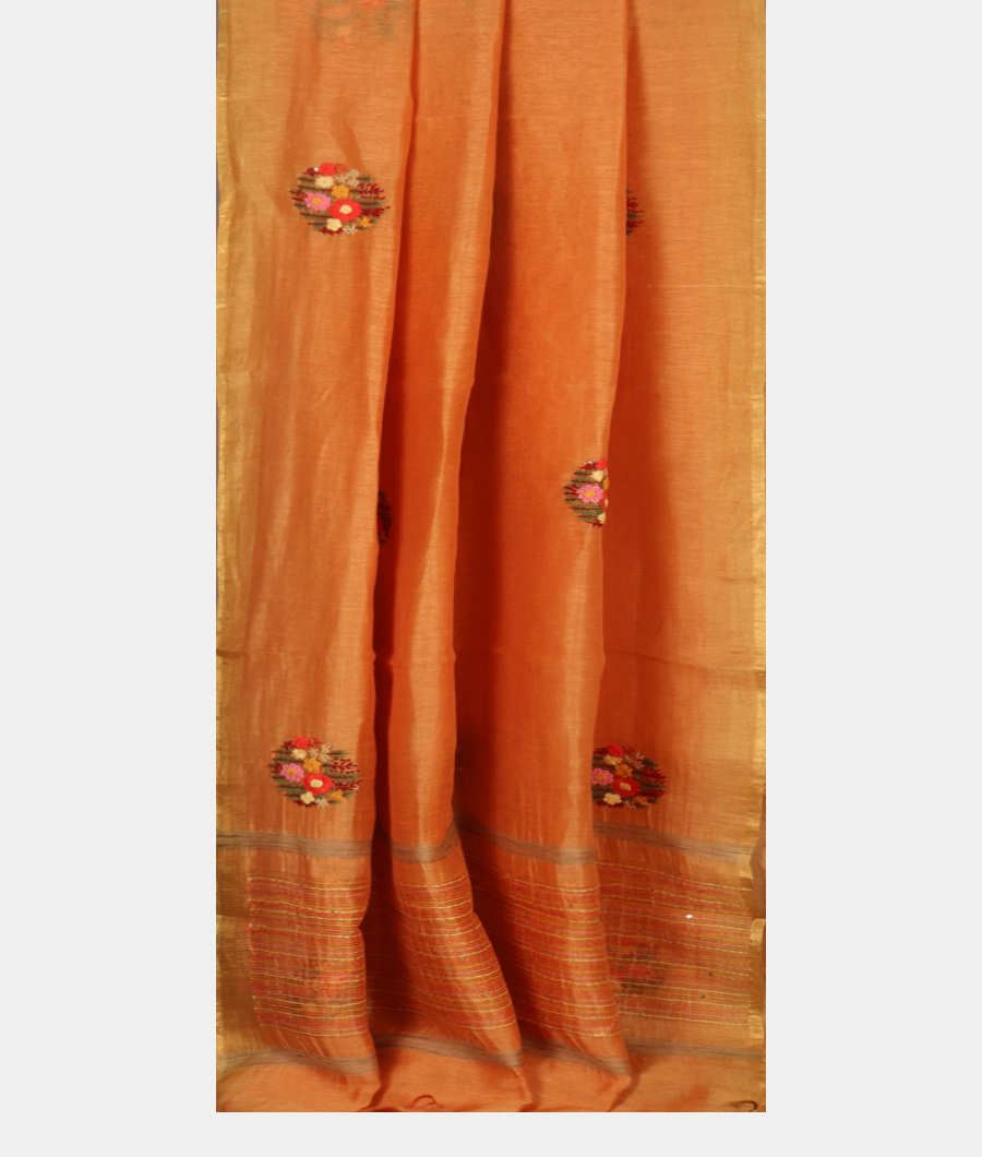 peach-linen-embroidery-saree-t335677-t335677-b