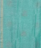 Blue Linen Embroidery Saree T3356713