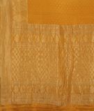 Yellow Crepe Silk Saree T3071534