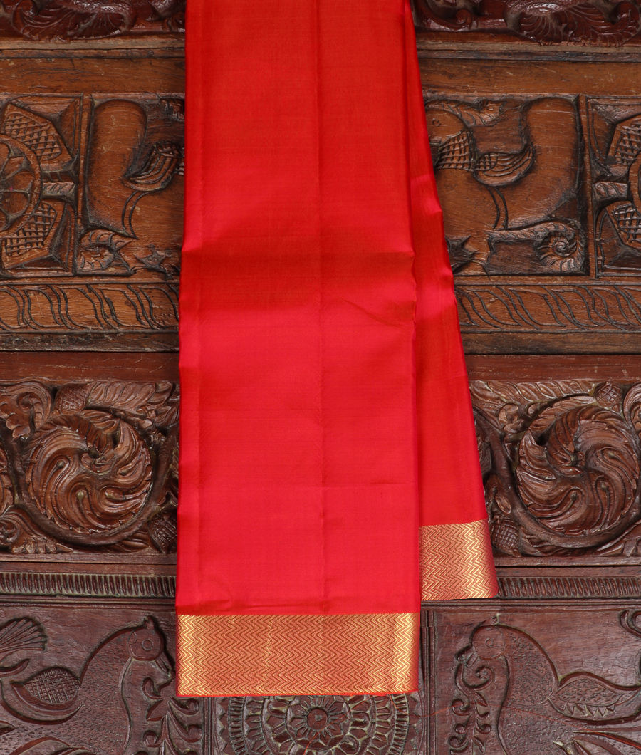 Pinkish Red Soft Silk Saree T336169-image