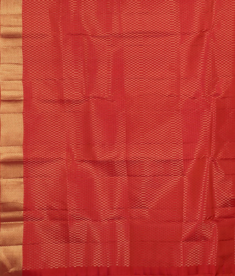Pinkish Red Soft Silk Saree T3361693