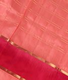 Salmon Pink Soft Silk Saree T3373801