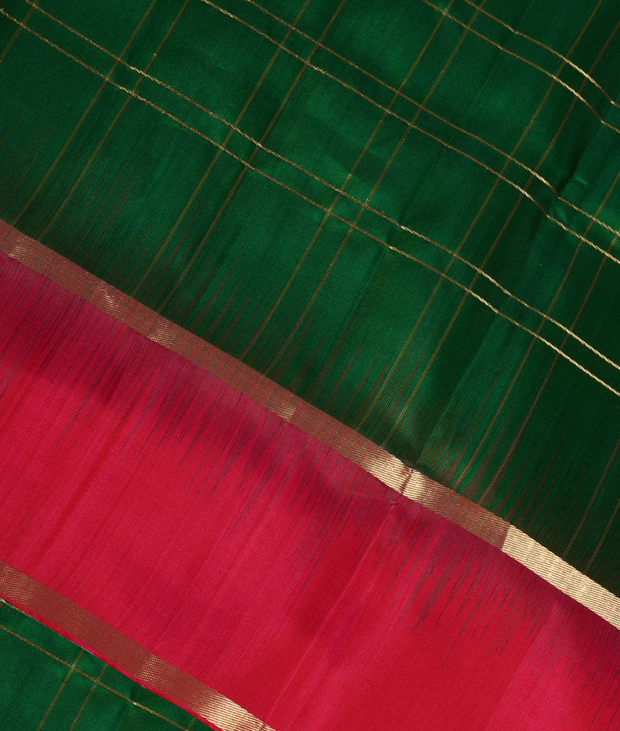 Green Soft Silk Saree T337387-image