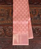 Baby Pink Handwoven Kanjivaram Silk Saree T3146961