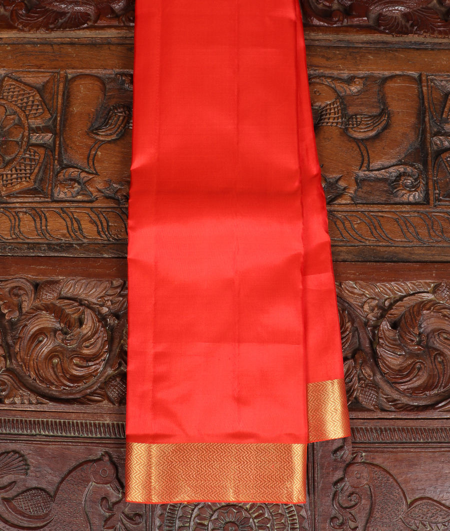 Orange Soft Silk Saree T336167-image