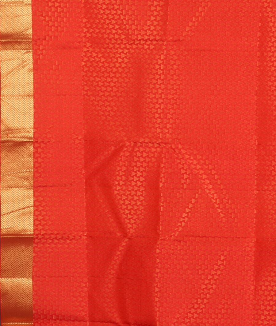 Orange Soft Silk Saree T3361673