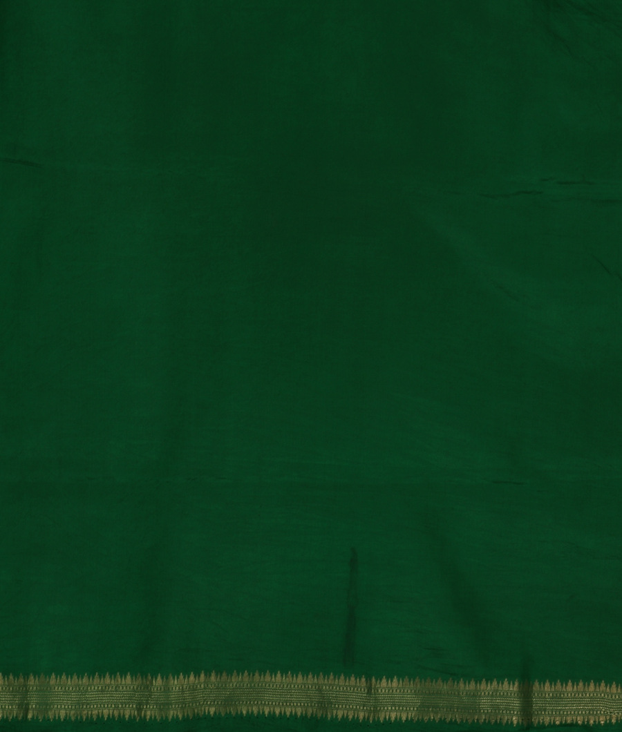 Burgundy Mysore Silk Saree T3238593