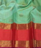 Light Green Handwoven Kanjivaram Silk Saree T3144743
