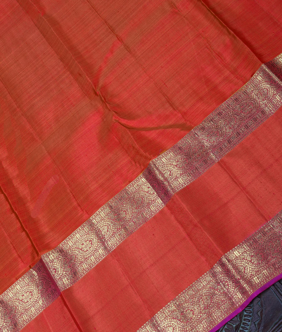 Light Green Handwoven Kanjivaram Silk Saree T3144744