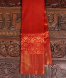 Red Handwoven Kanjivaram Silk Saree T3043261