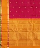 Magenta Handwoven Kanjivaram Silk Saree T3244084