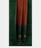 Red and Green Handwoven Kanjivaram Silk Saree T3341502