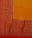 Yellow Banaras Georgette Silk Saree T2669154