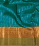 Teal Handwoven Kanjivaram Silk Saree T3113963