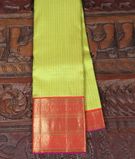 Green Handwoven Kanjivaram Silk Saree T2682171