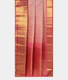 Light Pink Handwoven Kanjivaram Silk Saree T3144862