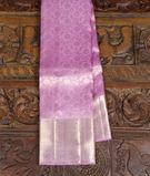 Lavender Handwoven Kanjivaram Silk Saree T3079231