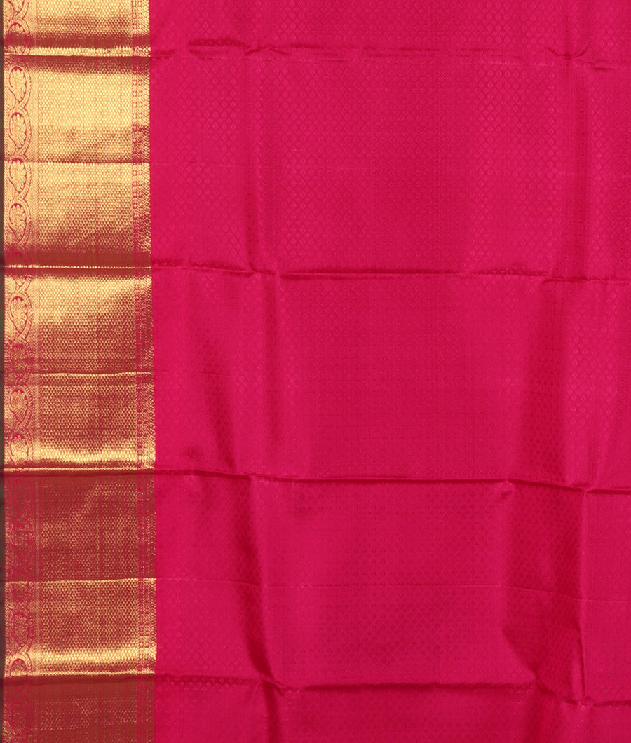 Green Handwoven Kanjivaram Silk Saree T2082193