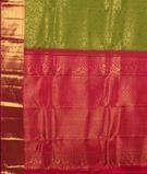 Green Handwoven Kanjivaram Silk Saree T2082194
