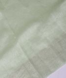Green Linen Embroidery Saree T3398855