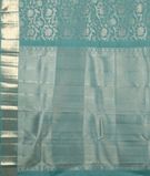 Blue Handwoven Kanjivaram Silk Saree T3323494