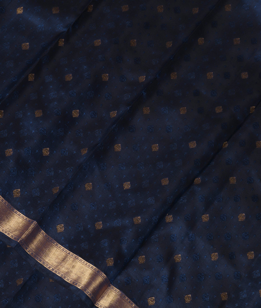 Blue Soft Silk Saree T333721-image