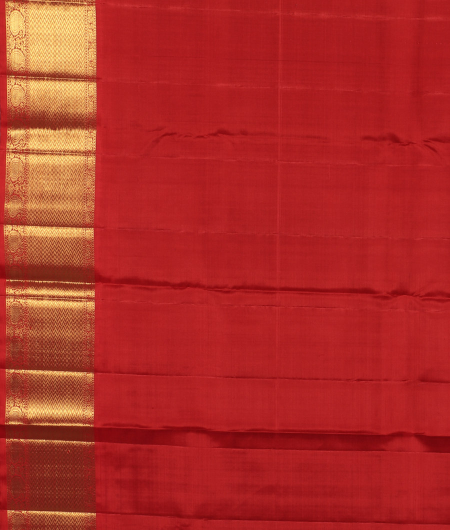 Green Handwoven Kanjivaram Silk Saree T2869493